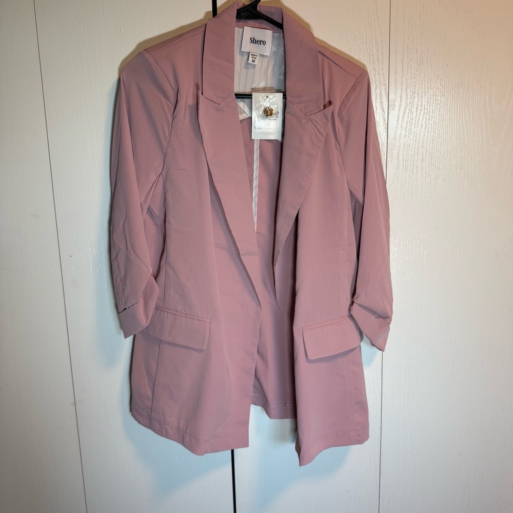Forever 21 Light Pink Blazer Jacket M